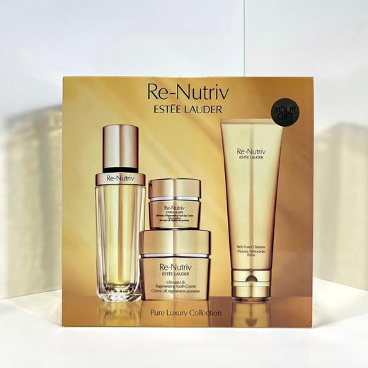 【爆款现货】诗兰黛白金四件套 黑松露精华30ml白金眼霜15ml，白金面霜50ml白金洗面奶125ml 商品图0