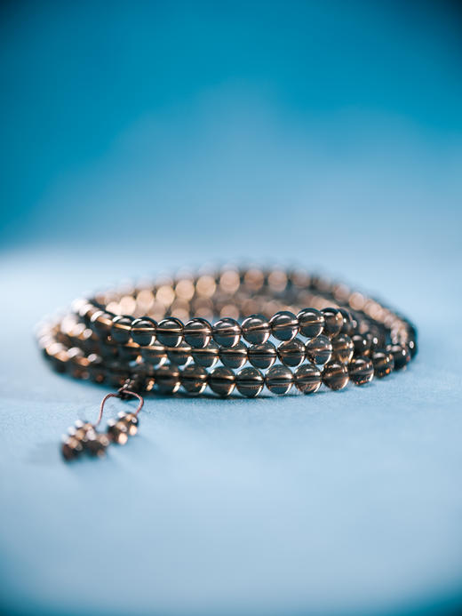 迷罗元和堂 茶晶108颗 珠径0.7 高净体【器悟雅玩】 商品图2