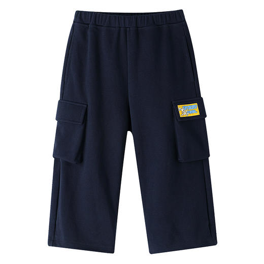 【实体店同款】男童全腰针织长裤春季新款安奈儿童装XB616089 商品图5