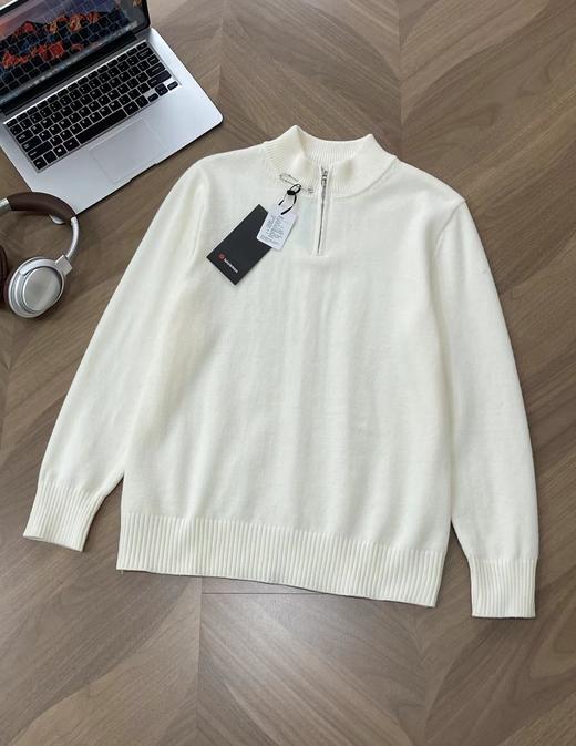 F010712男士宽松剪裁半拉链立领针织衫LM3FC9S 商品图8