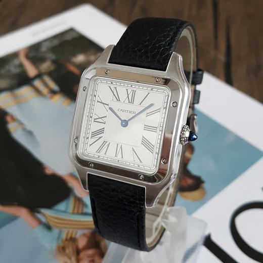 【95新】CARTIER卡地亚WSSA0040石英43.5*31.4mm（女款）山度士系列精钢 281225NJ08 商品图2