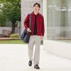 马恩MAXNEW男装2025秋季衬衫外套男纯棉法兰绒复古格子衫衬衣长袖 商品缩略图3