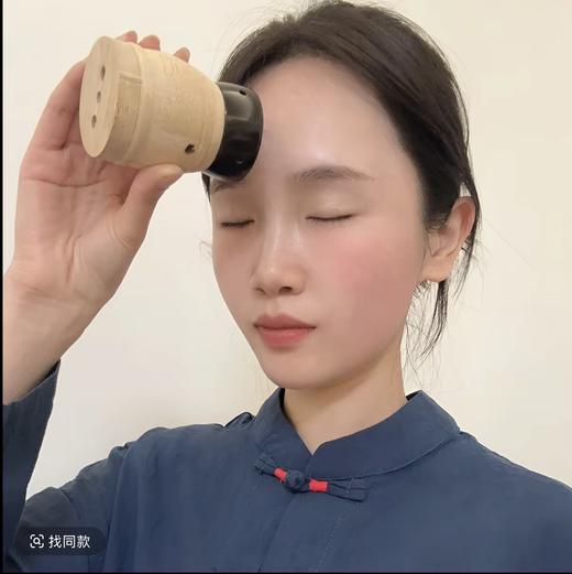面部桃花灸罐艾灸神器脸部砭石灸脸艾灸热敷工具 商品图1