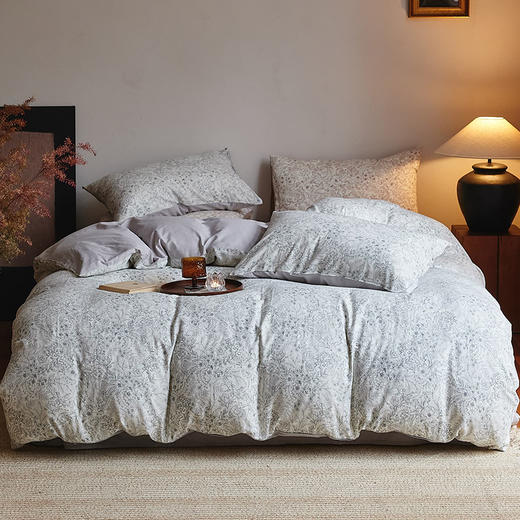 （小眠专属）品牌源头工厂床品四件套专场！实实在在的纯棉，磨毛款 / 母婴A类双层纱款 可选，柔软温暖、四季可用，6种高定花色，又美又舒服！ 商品图8