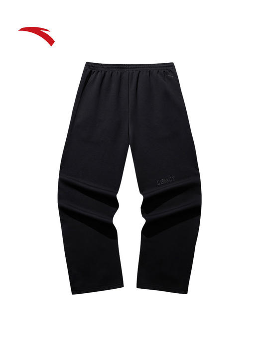 安踏凯里欧文系列加绒针织运动长裤男士直筒正品卫裤子172611309S 商品图3