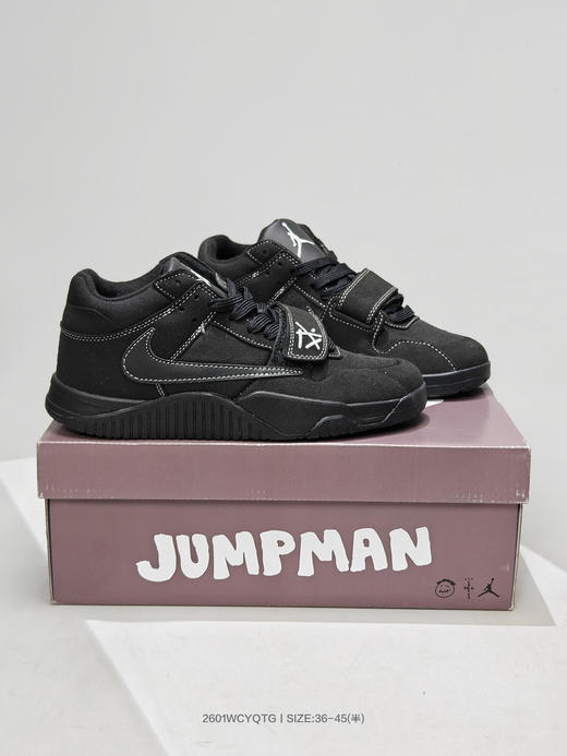 耐克ravis Scott x Air Jordan Executive The Check 联名款AJ 1倒钩魔术贴魔术扣 商品图4