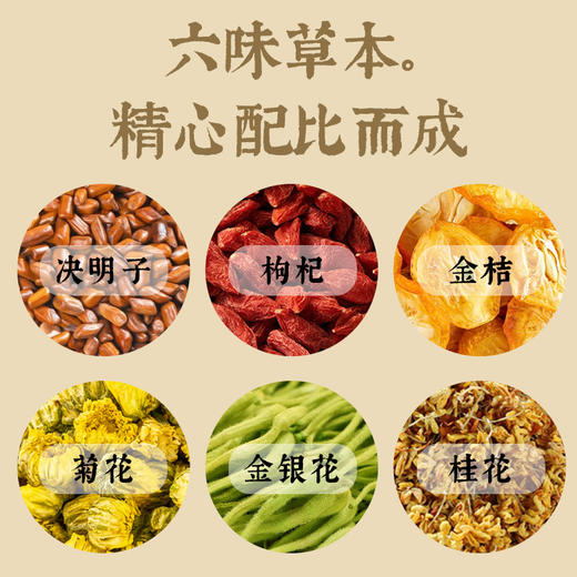 清肝明目草本菊花决明子茶180克 商品图2