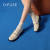 Dfuse迪芙斯2026春季新款极简深口单鞋经典休闲乐福鞋通勤鞋女单鞋DFE1112116 商品缩略图0