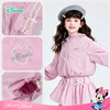 迪士尼（Disney）女童甜美时尚外套休闲撞色蝴蝶结甜美粉色防水2026春季新款上衣ZD1FS033 商品缩略图3