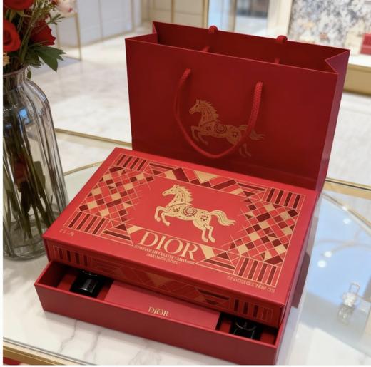 【爆款现货】【马到成功】DIOR/迪奥 2026马年抽屉限定丝绒口红礼盒1.5g*5 （#999丝绒#720丝绒#188丝绒#228丝绒#888丝绒 商品图2