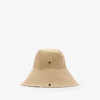 BURBERRY 巴宝莉 男女同款马术骑士徽标格纹帽檐嘎巴甸渔夫帽 浅黄色 8112365 B8626 商品缩略图1