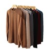【家属的英雄气概】男装家属福利！2026新款360g全羊毛衫双股纱加密加厚圆领毛衣基础款！ 商品缩略图4