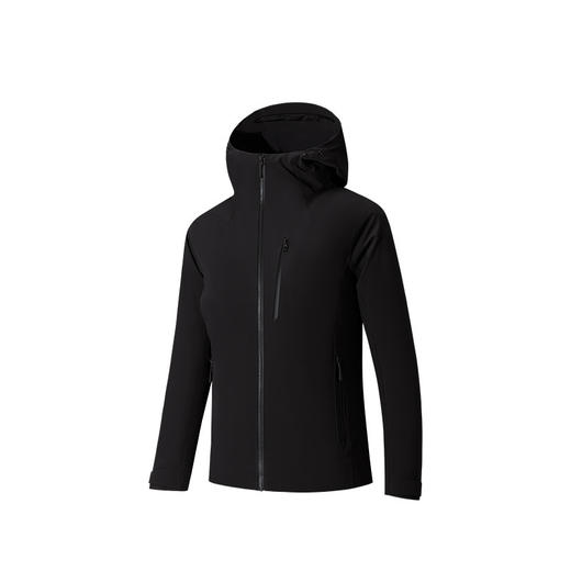 安踏冠军山锋iwarm-5.0智能温控棉服女士新年红色冲锋衣162610803 商品图2