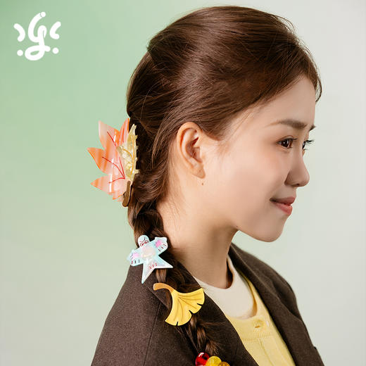 古古楽gugu经典古诗醋酸发饰 | 融合经典元素、寓意美好、独特原创设计、时尚个性 商品图0