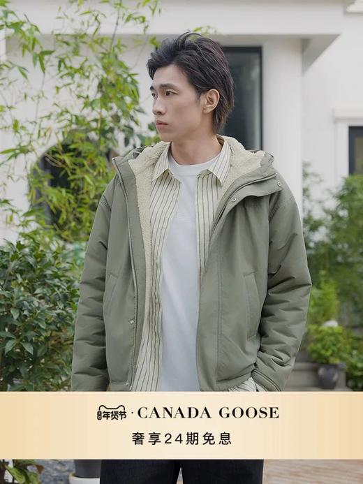 大鹅 双面穿仿羊羔毛拉链连帽夹克抓绒外套 Z-15782 商品图7