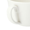 纯白陶瓷咖啡杯早餐杯带把手杯汤杯分隔碟餐饮具 XH01 商品缩略图3