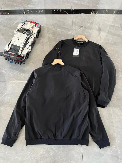 F010714男款基础百搭保暖复合加绒轻柔舒适圆领卫衣 商品图5