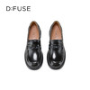 Dfuse迪芙斯2026春季新款极简深口单鞋经典休闲乐福鞋通勤鞋女单鞋DFE1112116 商品缩略图9