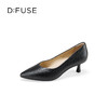 Dfuse迪芙斯2026春季新款尖头低跟舒适单鞋高跟鞋经典通勤高跟鞋DFE1111110 商品缩略图6