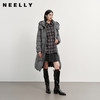 NEELLY纳俪商场同款冬新款时尚休闲长款收腰羽绒服女90白鸭绒外套N25113L01154 商品缩略图0