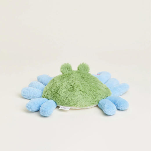 英国warmies 蓝色螃蟹安抚玩偶公仔送礼毛绒可加热抱枕 商品图3