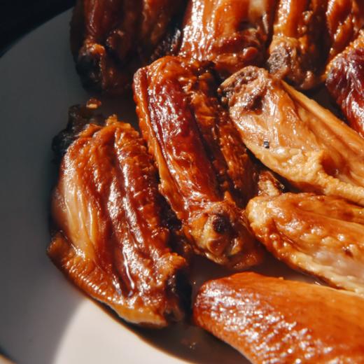 【预售2.5发货】温州古法熏鸡翅，咸香带甜！大翅5只中翅10只，肉质紧实越嚼越上头！ 商品图1