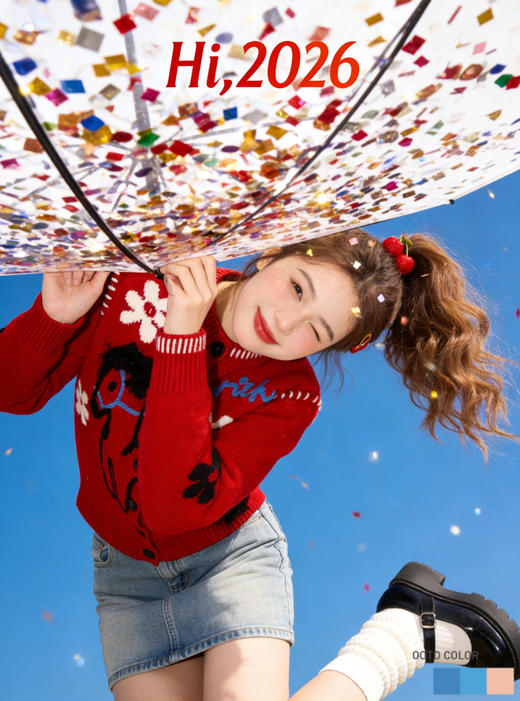 赛琳 马年新春限定女款针织衫(SS) 商品图10