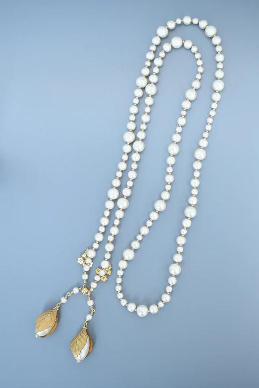 MONSHIRO 树叶项圈项链（不可使用购物金） 商品图1