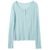 【莱赛尔】三彩2026春季新款圆领长袖T恤上衣套头衫修身简约休闲M 商品缩略图4