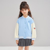 笛莎Deesha 2026春季女童时尚学院风拼色棒球服外套 商品缩略图3