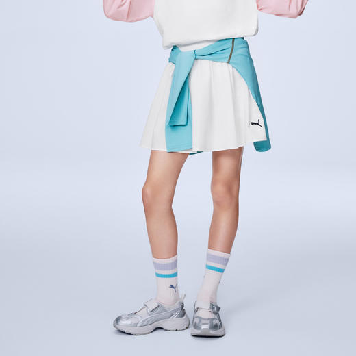 PUMA彪马童装2026春季新款儿童女童短裙吸湿速干活力甜美 商品图3