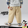 迪士尼（Disney）男童宽松休闲运动耐磨时尚弯刀裤26年春秋新款卡通长裤ZD1FK022 商品缩略图4