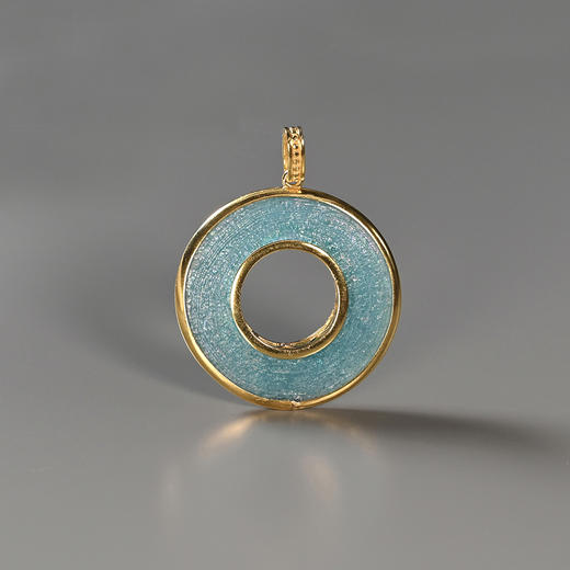 汉代琉璃环“星云”项坠 商品图0