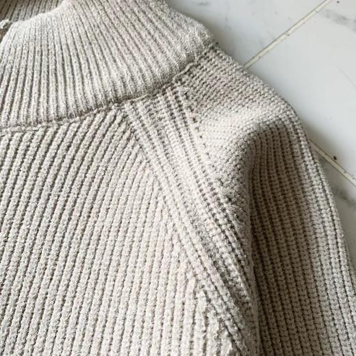 F010771运动毛衣夹克立领毛衣外套针织衫 商品图9