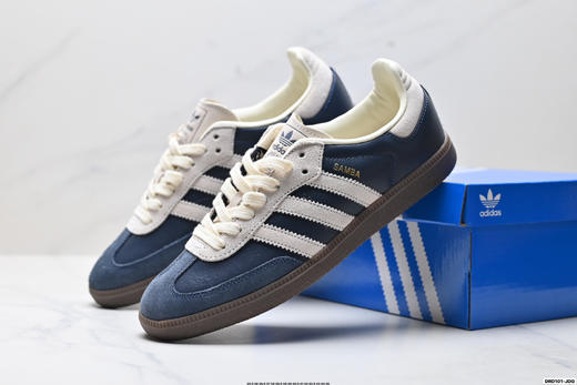 阿迪达斯Adidas Samba OG三叶草德训低帮休闲板鞋KI6280男女鞋 商品图7