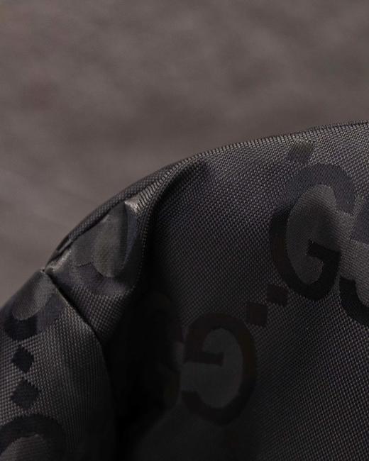 F010763老花满印拼接男女同款蓬松连帽羽绒服 商品图8