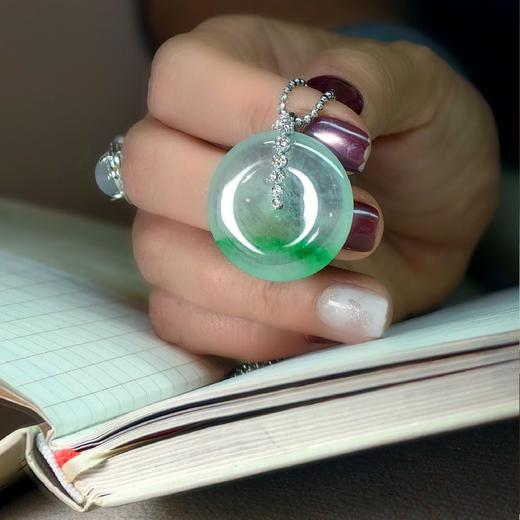 18k 翡翠平安扣 商品图9