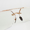【98新闲置】Chrome hearts克罗心金色拼黑色双梁飞行员款FLUID尼康防蓝光平光眼镜58-18-147中性款 040126NJT06 商品缩略图5