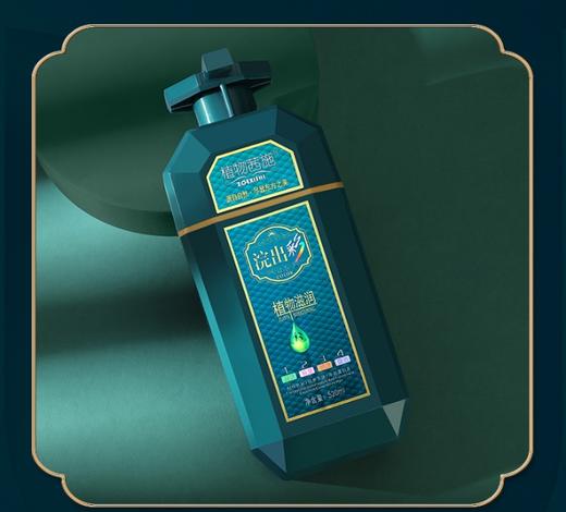 【植物茜施】染发剂    植物滋润型养发乳 洗发染发护发养发四合一  礼盒包装 商品图2