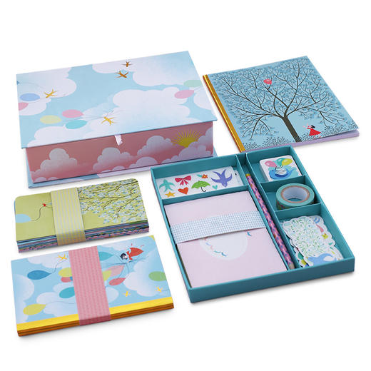 夏洛特缇欧/文具套装小学生礼盒少女心记事本女孩生日礼物3-12岁 商品图7