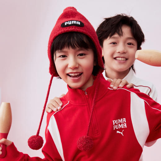 PUMA彪马官方正品新款儿童童装帽子时尚保暖可爱 商品图4