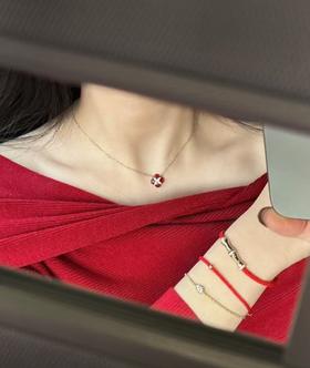 何方红玛瑙柿柿如意项链，藏着千年东方浪漫