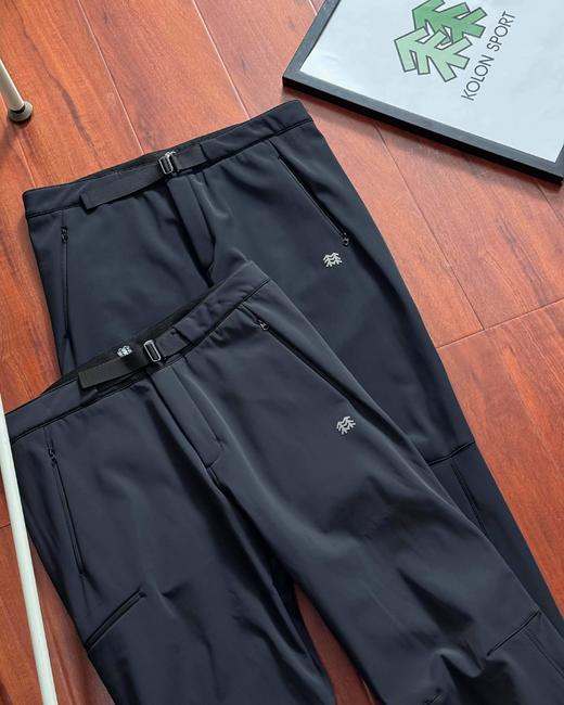 F010756软壳加绒裤攀岩徒步登山户外运动裤 商品图2