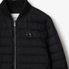 BURBERRY 巴宝莉 男士马术骑士徽标贴片绗缝尼龙羽绒服 黑色 8110272 A1189 商品缩略图1