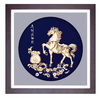 【彼达思】金箔画 新品 马到成功 五福临门 富贵花开 事事如意 连年有余 一帆风顺 富贵吉祥30cm*30cm 商品缩略图0