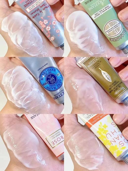 【爆款现货】新款 欧舒丹八件套护手霜30ML*8 【甜扁桃/马鞭草/云中月桂/薰衣草香/芍药花香/甜蜜樱花/玫瑰之心/经典乳木果】送礼盒礼袋 商品图6