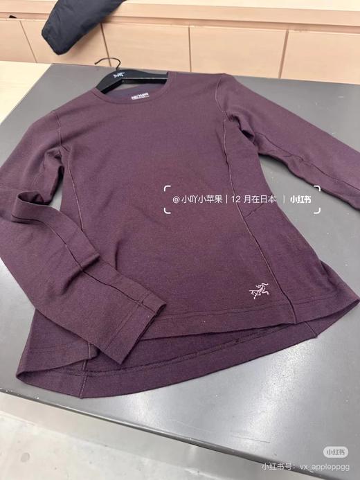 F010713女士半高领微双面短绒拉绒长袖打底T恤 商品图8