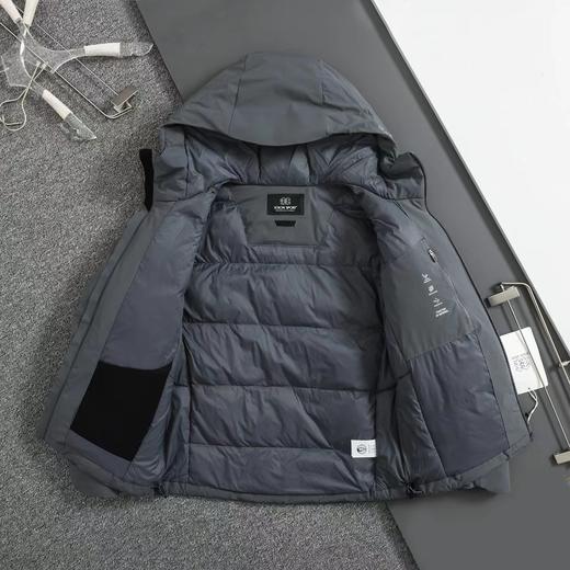 F010705男士冬季新款多口袋轻量羽绒服防风防泼水鹅绒夹克 商品图7