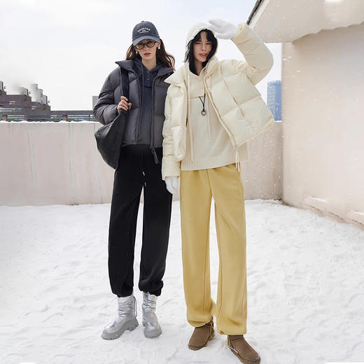 Beau Muse小暖炉卫裤|高克重面料，内里加厚奥粒绒，束脚款/抽绳两穿款可选 商品图6