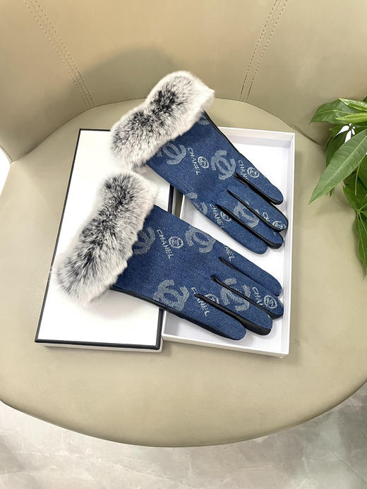 秋冬特惠💰230 香奈儿触屏女款手套 女士新款高档羊皮手套 商品图4